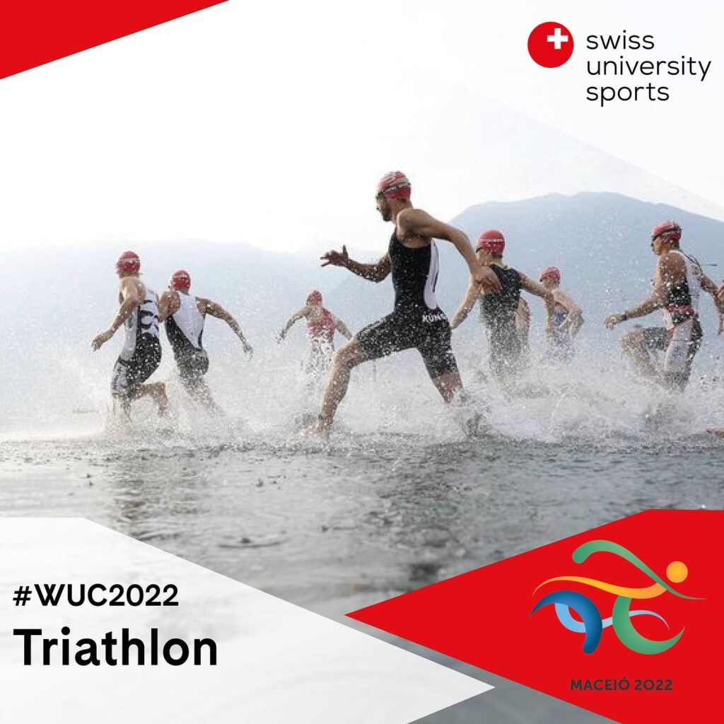 FISU World University Triathlon Championship avec 5 triathlètes suisses